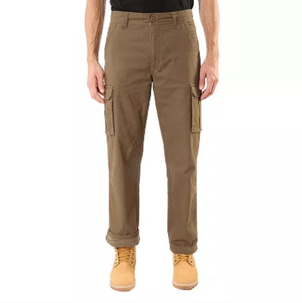 B1G1! NWT Fleece Lined Carpenter Canvas Work Pants